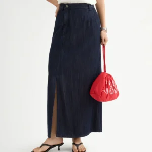 Chân váy denim