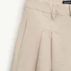 Quần kaki nữ xếp ly